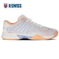元豐東/東勢網球場~K-SWISS(女)透氣輕量網球鞋Hypercourt Express 2(白橘紫)