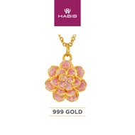 HABIB 999/24K Yellow Gold Pendant 9GP01040425