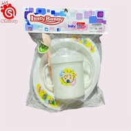LB 1346 baby Feeding Set 4 in 1 baby Lusty Bunny)
