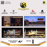 (MODEL 2025) Jam Azan Digital / Jam Waktu Solat Digital / Jam Solat Digital by Salam DigitalTM