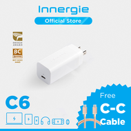 Innergie C6 (US) หัวชาร์จ USB-C 60 วัตต์