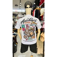 เสื้อยืดชาย oversize คอกลม แขนสั้น 💕เสื้ออภิชาติฟาร์ม ผ้ามันแขนสั้น💕