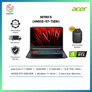 Acer Laptop Nitro 5 AN515-57-71EN 15.6" ( i7-11800H, 16GB, 512GB, NV RTX3060, W11, 144Hz )