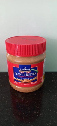 Bơ Đậu Phộng Crown Peanut Butter Smoothy & Creamy 340g.HSD: 08/2026