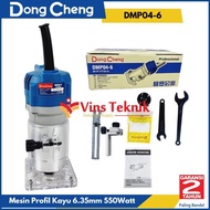 Mesin profil kayu 6MM trimmer listrik DMP 04-6 Dongcheng DMP04-6