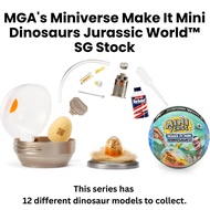 【SG Seller】MGA's Miniverse Make It Mini Dinosaur Jurassic World - Baby Dinosaur Replica, Blind Packa