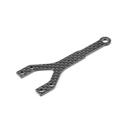 XRay 301083-L X4F'25 CARBON UPPER DECK - SPLIT FRONT - 1.6MM