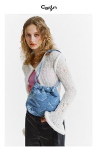 全新 Carlyn Twee mini Bag 牛仔布色