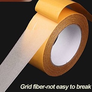 Double Sided Tape Cloth Base Tape Waterproof Strong Fixation Translucent Mesh Tape High Viscosity Ad