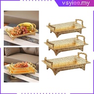 [2-Day Delivery] Iron Tray,Counter Tray Serving Dishes Organizer,Hotel KTV Snack