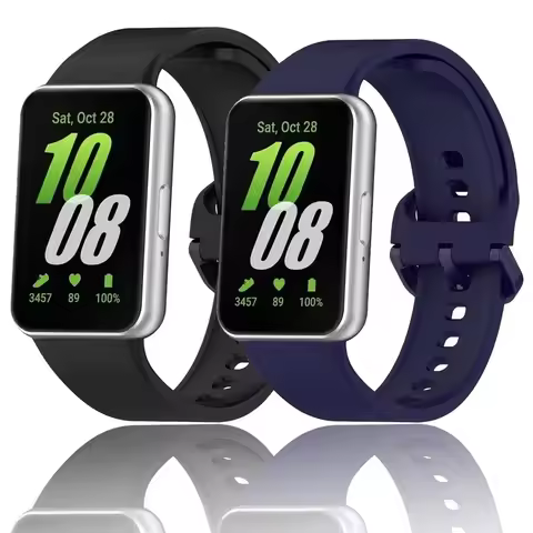Silicone Strap for Samsung Galaxy Fit 3 Sports Comfortable Breathable Band for Samsung Galaxy Watch 