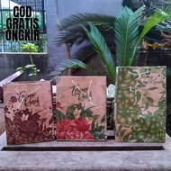 100 Pcs Mini Small Batik Paper Bags. Sizes 14x12x41/2