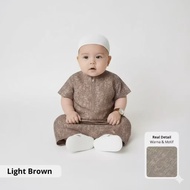 Newborn Baby Boy Eid Robe 0-2 Years Baby robe baby boy age 0 months to 2 years old aqiqah robe embos