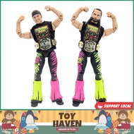 [sgstock] AEW UNRIVALED 2 Pack - The Young Bucks - 6-Inch Matt Jackson and Nick Jackson Figures with