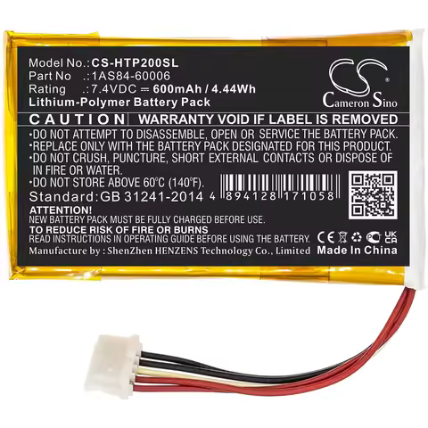 Li-Polymer Photo Printer Battery for HP,7.4v,600mAh,Sprocket 200,1AS84-60006