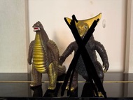 中古 Bandai 1984 sofubi怪獣kaiju bandai 1984 bullmark 紅王 red king レッドキング Gomora ゴモラ 咸蛋超人 奧特曼 ultraman約38
