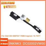New NKNK3 0NKNK3  DC02002VW00 Battery Cable for Dell G5 5587G7 7588 Inspiron 15 7577 Laptop Computer