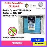 ORIGINAL PROTON CABIN AIR FILTER ORIGINAL PROTON PERSONA 2016 VVT NEW / IRIZ / PREVE (PW990493) CF11