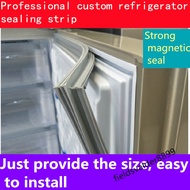 Refrigerator door seal rubber strip suitable for Toshiba refrigerator rubber strip, magnetic door sealing strip,universal suction magnetic sealing ring