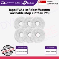 TP-Link Tapo RVA310 Tapo Robot Vacuum Washable Mop Cloth (6 Pcs) for Tapo RV50 and RV50 Pro Omni