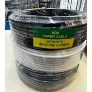 3 CORES WIRE 100% PURE COPPER TECHNOLOGY WIRE 40/0076 70/0076