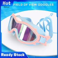 KDFH- Clear Field of View Goggles Waterproof Swimming Goggles Kids Anti-fog Swimming Goggles for Vie