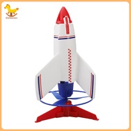 [Nosafhu] Kids Rocket Toy Rocket Toy with Decals Fun Rechargeable Rocket Toy for Boys Educational Ou