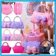AURORY 1/6 Doll Accessories, Fashion 5 Styles Doll Handbag, High Quality Plastic Doll Purse Accessor