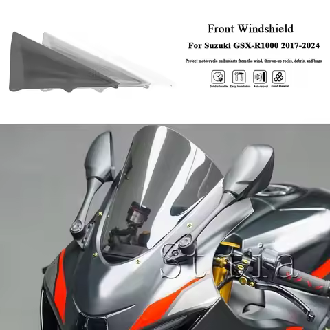 GSX-R1000 2024 Windshield Windscreen For Suzuki GSXR1000R GSXR1000 GSX-R GSXR 1000 K17 L7 2017-2024 