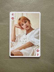 Twice 彩瑛 啤牌卡