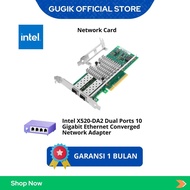 Intel X520-DA2 10G Dual Port Ethernet Card 10Gbe 10Gbps