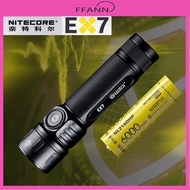 NITECORE EX7 Bright Flashlight | Outdoor Camping Ultra-Bright Multi-Function Rechargeable Flashlight