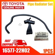 Original Toyota Pipe Radiator Set 16577-22H02 โ Radiator Pipe / Toyota Wish / Toyota Altis / Genuine