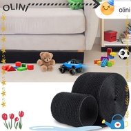 OLINI Sofa Edge Baffle, 3/6/10M Dustproof Sofa Toy Blocker, Adhesive Strap Adjustable Nylon Under Co