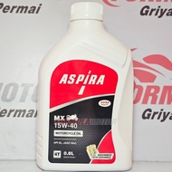 Oli Aspira Mx 4T Manual - Oli Mesin Motor 4 Tak By Shell Advance New