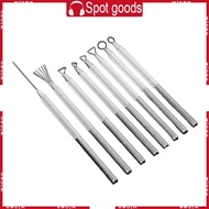 WIN 8Pcs Multifunctional Ceramic Clay Tool Pottery Clay Wire Sculpturing Tool