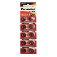 [SG] Panasonic LR1130 AG10 SR1130SW 389 Alkaline Button Battery (10 Pieces)