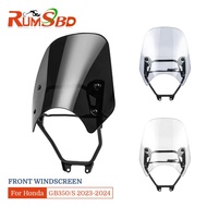 GB350 S GB350S Front Windshield Windscreen For Honda GB 350 350S 2023 2024 Motorcycle Wind Shield Gu