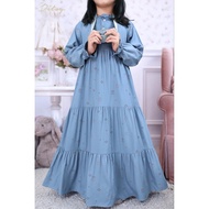 [SIZE 2] Little Nightgown Powder Blue by Ditsy