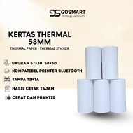 THERMAL PAPER NON-STICKER AND PRINTER STICKER 58MM RECEIPT PAPER