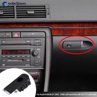 NOBELJIAOO Car Glove Box Lock Lid Handle Without Hole for Audi A4 8E B6 B7 2002 - 2008 Left-hand Dri