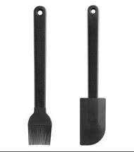 廚房用品工具配件 -- 烘焙整蛋糕-- silicone brush, scraper 矽膠刮刀, 矽膠刮刀, 油掃