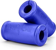 Yes4All Thick Rubber Grips, Ez Barbell Grips, Outer Dimension 2.0 inches, Biceps Curl, Triceps Exerc