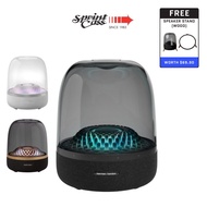 Harman Kardon Aura Studio 4 Bluetooth Speaker with iconic transparent dome and themed lighting
