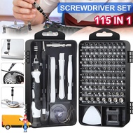 115 In 1 Precision Electronics Screwdriver Set with Magnetic Design for Miniature Repairs