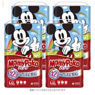 MAMYPOKO Diaper Pants Mamypopo Mickey Domestic Japan M58 / L42 /XL36 /XXL2