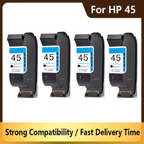 Remanufactured 51645A 45 Ink Cartridge for HP45 for HP51645A Deskjet 710c 720c 815c 832c 850c 930c 9