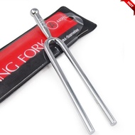 [lalang.]Tuning Fork 440Hz A Tone Stainless Steel Violin Tuner Hammer Healing Sound Percussion