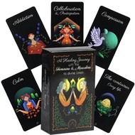 10.3 * 6cm Healing Journey Tarot Card English Board Game Card Game A Healing Journey