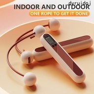 DYRUIDOJ Cordless Counting Skipping Rope, with Counter Adjustable Jump Rope with Calorie Counter, 2 